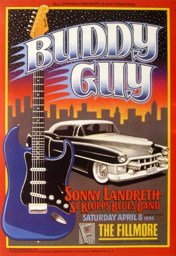 Buddy Guy - The Fillmore - April 8, 1995 (Poster)