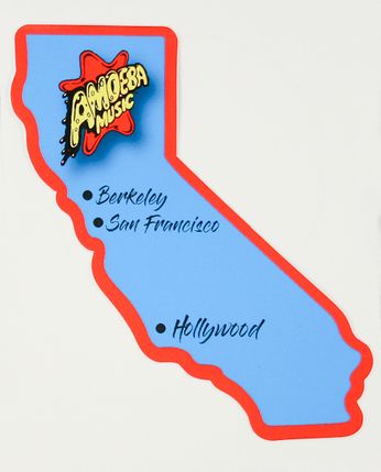 Amoeba Music-Berkeley, SF, Los Angeles (Sticker)