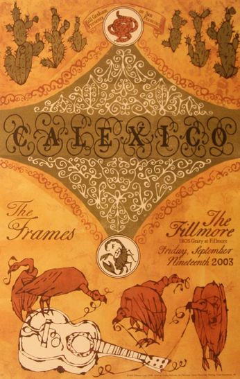 Calexico - The Fillmore - September 19, 2003 (Poster)