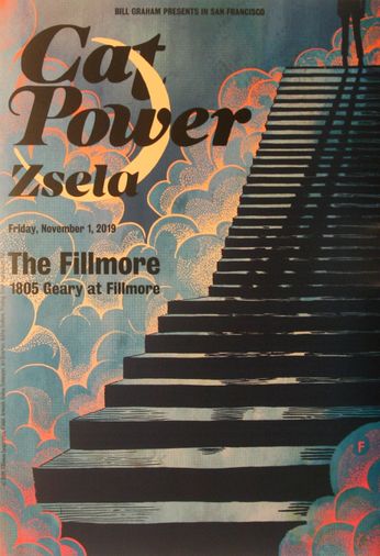 Cat Power - The Fillmore - November 1, 2019 (Poster)