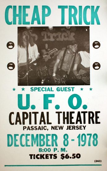 Cheap Trick - Capital Theatre - December 8, 1978 (Poster)