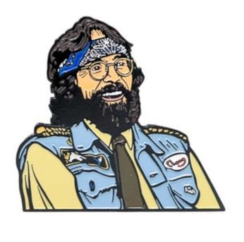 Tommy Chong - Next Movie (Enamel Pin)