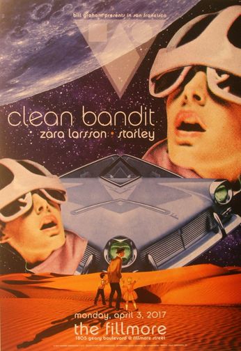 Clean Bandit - The Fillmore - April 30, 2017 (Poster)