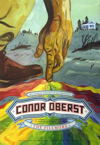 Conor Oberst - The Fillmore - October 7, 2012 (Poster)