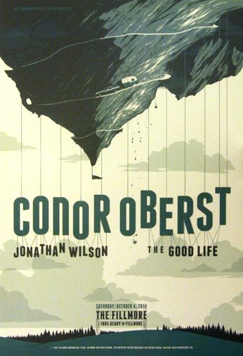 Conor Oberst - The Fillmore - October 4, 2014 (Poster)