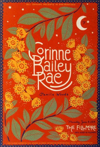 Corinne Bailey Rae - The Fillmore - June 8, 2017 (Poster)