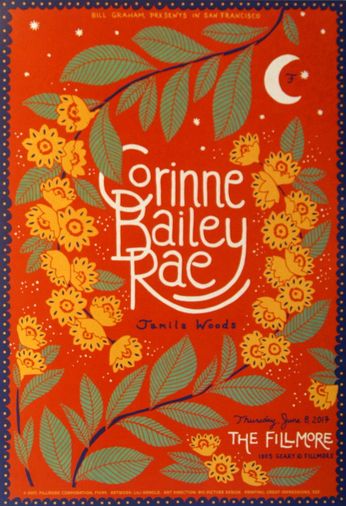 Corinne Bailey Rae - The Fillmore - June 8, 2017 (Poster)