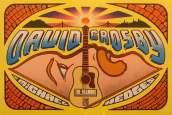 David Crosby - The Fillmore - May 3, 1989 (Poster)