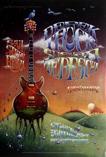 Derek Trucks - The Fillmore - June 16,  2007 (Poster)