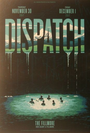 Dispatch - The Fillmore - November 30 & December 1, 2017 (Poster)