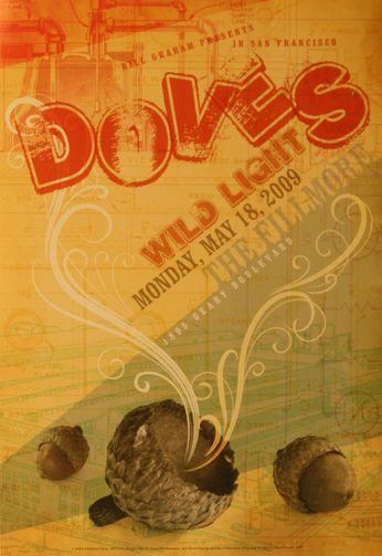 Doves - The Fillmore - May 18, 2009 (Poster)
