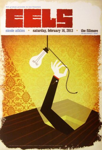 Eels - The Fillmore - February 16, 2013 (Poster)
