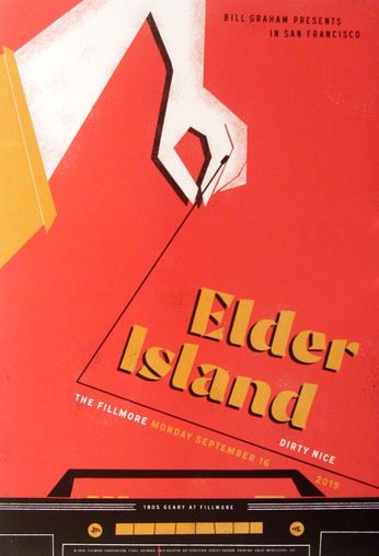 Elder Island - The Fillmore - September 16, 2019 (Poster)