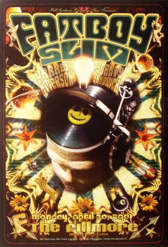 Fatboy Slim - The Fillmore - April 30, 2001 (Poster)