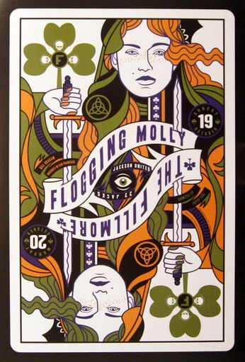 Flogging Molly - The Fillmore - October 19, 2008 (Poster)