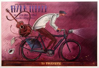 Frank Turner - The Fillmore - October 16, 2013 (Poster)