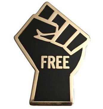 Freedom Fist (Enamel Pin)