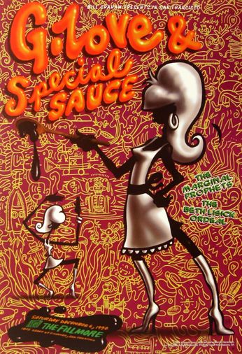 G. Love & Special Sauce - The Fillmore - December 6, 1997 (Poster)
