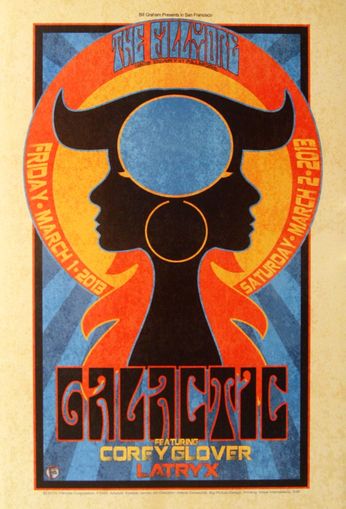 Galactic - The Fillmore - March 1 & 2, 2013 (Poster)