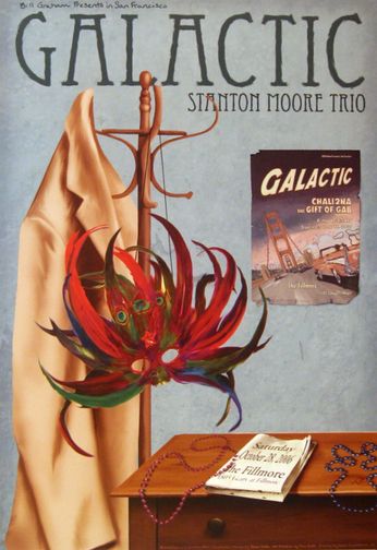 Galactic - The Fillmore - October 28, 2006 (Poster)