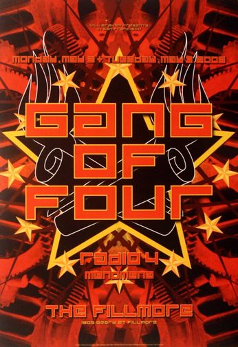 Gang Of Four - The Fillmore - May 2 & 3, 2005 (Poster)