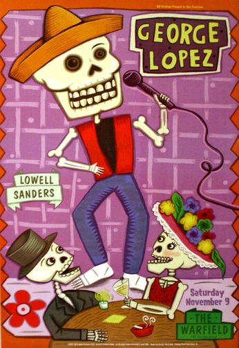 George Lopez - The Warfield SF - November 9, 2002 (Poster)