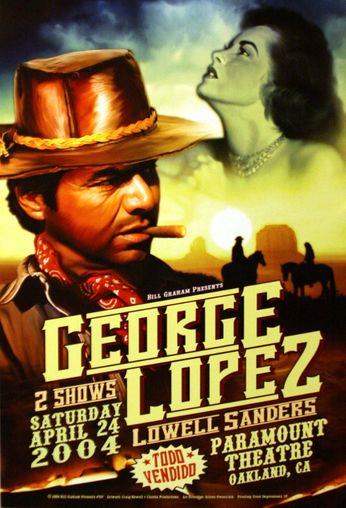 George Lopez - Paramount Theatre Oakland - April 24, 2004 (Poster)