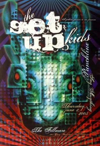 Get Up Kids - The Fillmore - June 2, 2005 (Poster)
