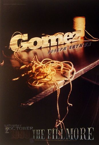 Gomez - The Fillmore - October 2, 1999 (Poster)