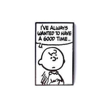 Good Time Charlie Brown (Enamel Pin)