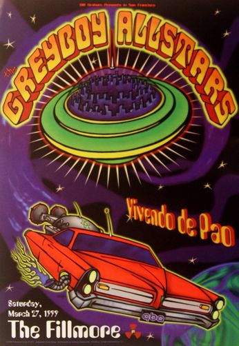 Greyboy Allstars - The Fillmore - March 27, 1999 (Poster)