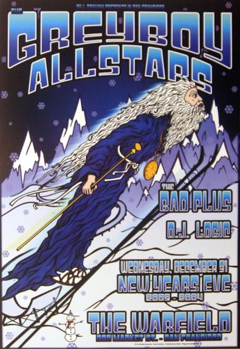 Greyboy Allstars - The Warfield SF - December 31, 2003 (Poster)