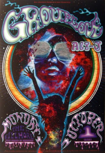 Grouplove - The Fillmore - October 1, 2012 (Poster)