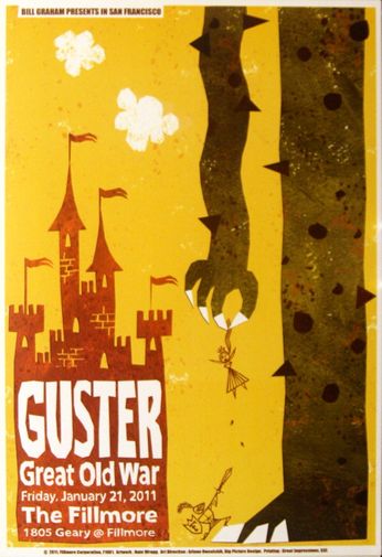 Guster - The Fillmore - January 21, 2011 (Poster)