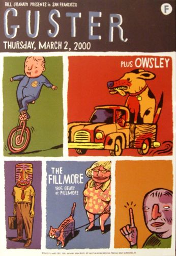 Guster - The Fillmore - March 2, 2000 (Poster)