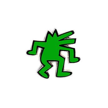 Keith Haring's Dancing Dog (Enamel Pin)