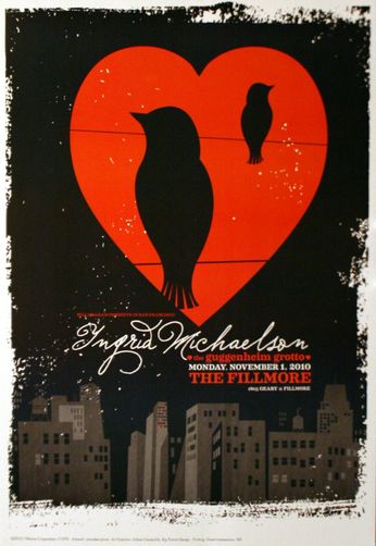 Ingrid Michaelson - The Fillmore - November 1, 2010 (Poster)