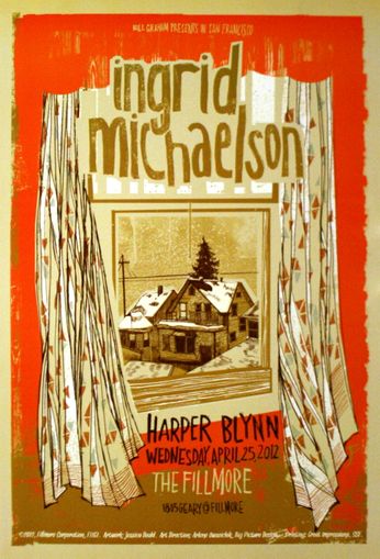 Ingrid Michaelson - The Fillmore - April 25, 2012 (Poster)