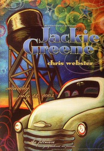 Jackie Greene - The Fillmore - July 23, 2005 (Poster)