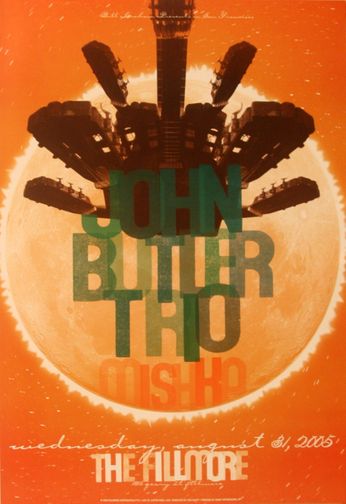 John Butler Trio - The Fillmore - August 31, 2005 (Poster)