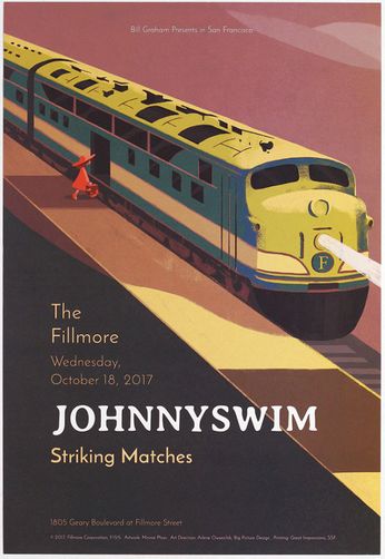Johnnyswim - The Fillmore - October 18, 2017 (Poster)