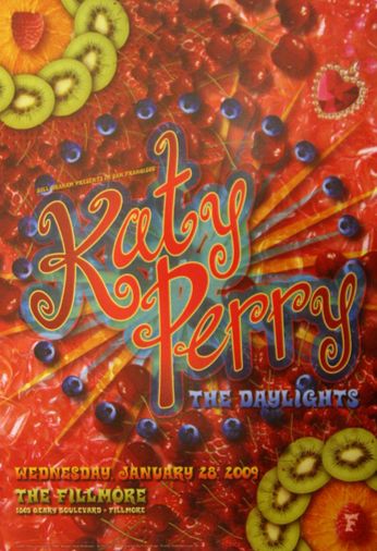 Katy Perry -The Fillmore - January 28, 2009 (Poster)