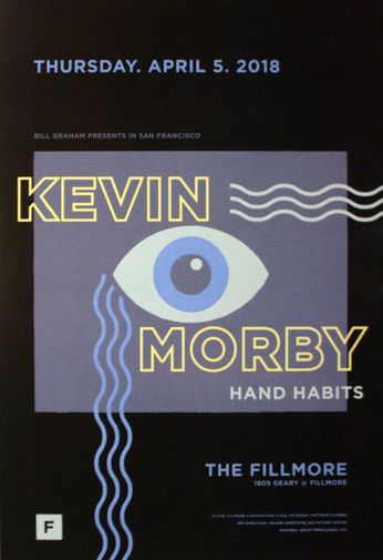Kevin Morby - The Fillmore - April 5, 2018 (Poster)