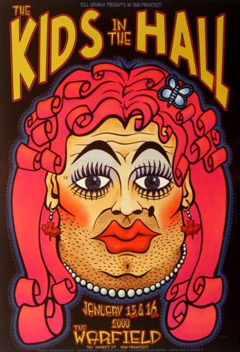 Kids In The Hall - The Fillmore - The Warfield SF - January 15 & 16, 2000 (Poster)