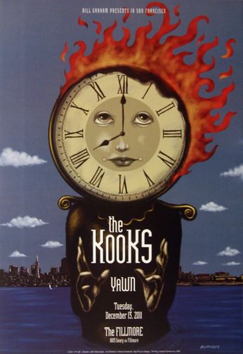Kooks - The Fillmore - December 13, 2011 (Poster)
