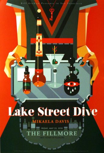 Lake Street Dive - The Fillmore - May 25, 2018 (Poster)
