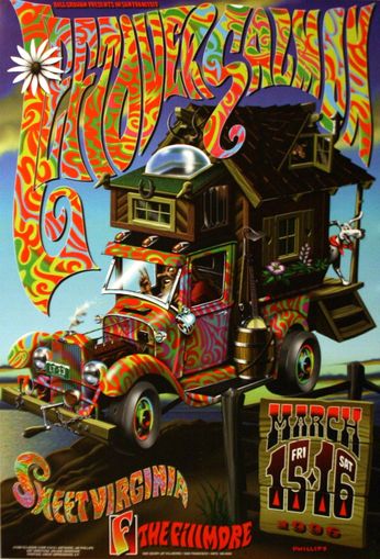 Leftover Salmon - The Fillmore - March 15 & 16, 1996 (Poster)