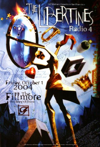 Libertines - The Fillmore - October 1, 2004 (Poster)
