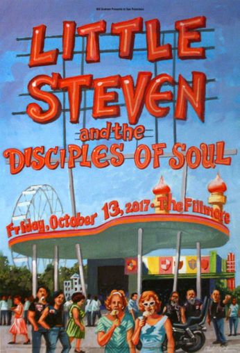 Little Steven And The Disciples Of Soul - The Fillmore - October 13, 2017 (Poster)