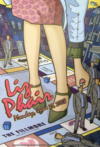 Liz Phair - The Fillmore - June 23, 2008 (Poster)